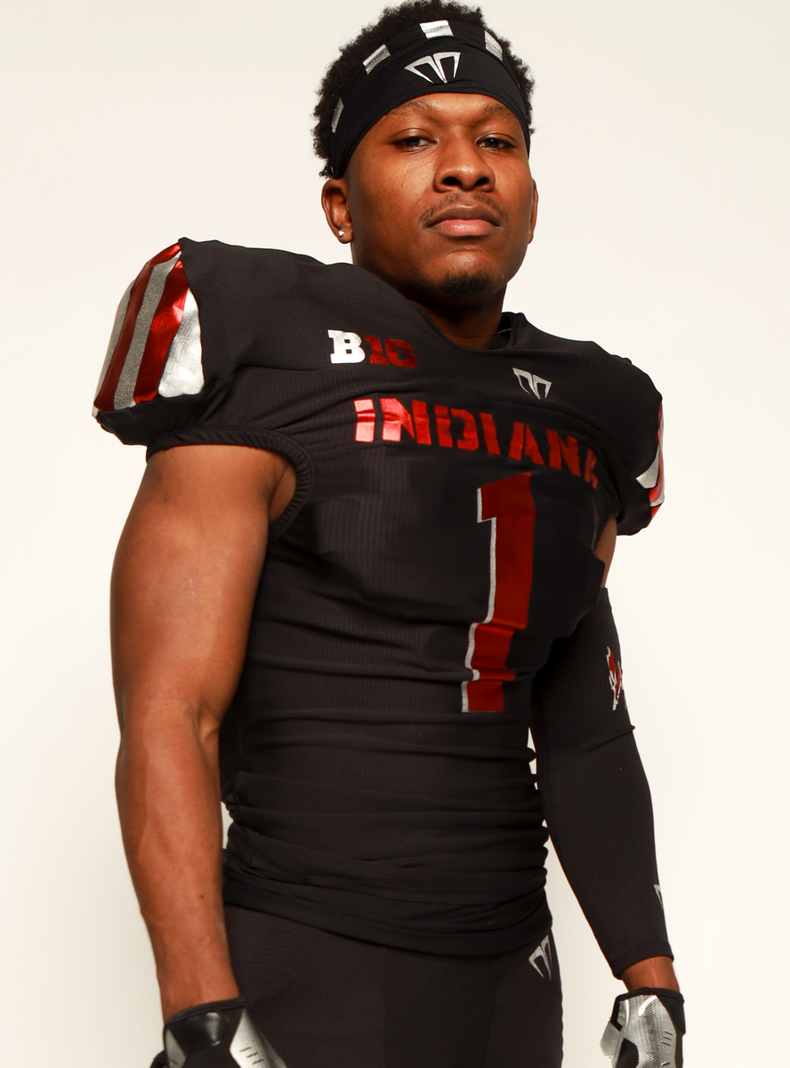 MG 4's Black Out Chrome Football Jersey (Indiana Edition